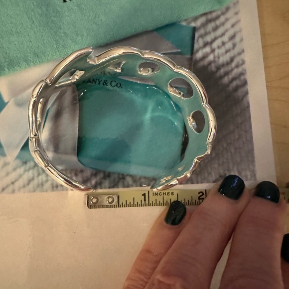 Tiffany Paloma Picasso Grafitti Cuff Bracelet - Picture 6 of 8